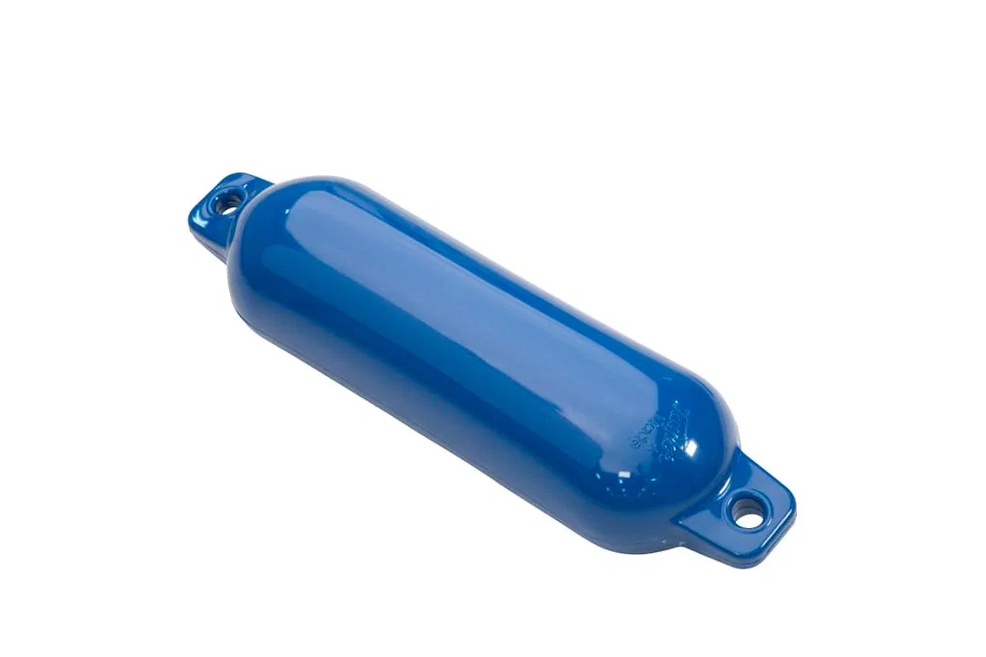 41023 – TAYLOR MADE Boat Fender, Blue Smooth Cylinder 6-1/2 Inch Diameter x 23 Inch Length For 20 Foot To 25 Foot Boa...